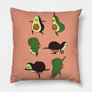 Avocado Yoga for Booty Pillow