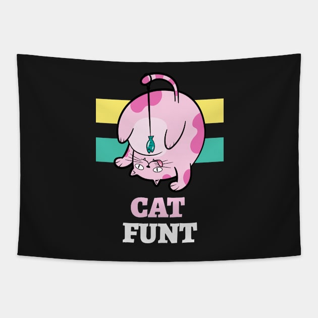 Cat Funt Tapestry by Popstarbowser