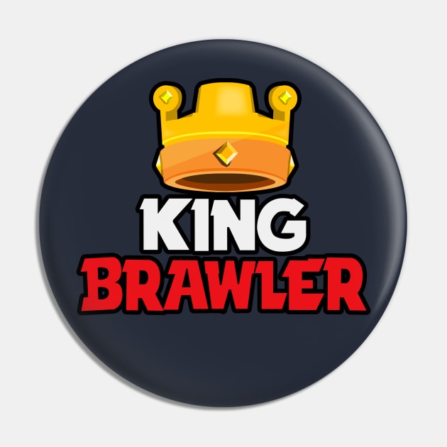 King Brawler Pin by Marshallpro