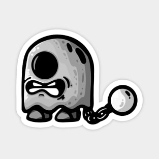 prisoner ghost grey Magnet