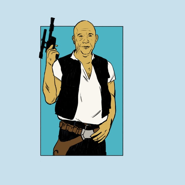 Vin Solo - Fast and Furious/Star Wars Crossover by sombreroinc