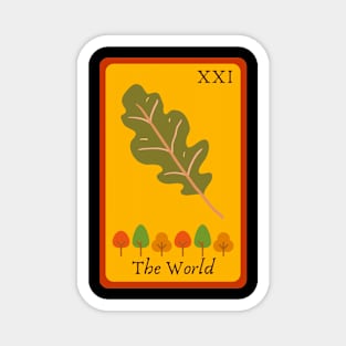 Autumn Tarot - The World Magnet