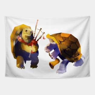 Two tortle bards Tapestry