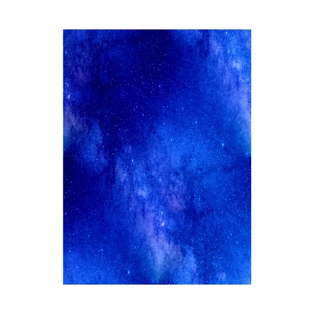 Abstract Blue Galaxy by k-creatif