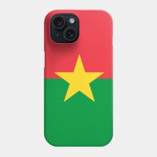 Sovereign Stripes: The Burkina Faso National Banner Phone Case