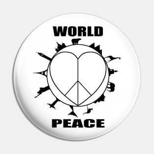 World Peace Pin