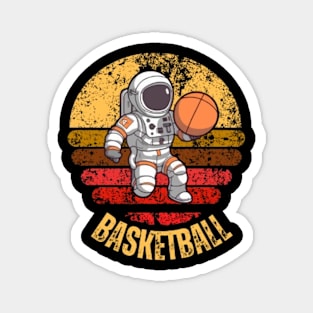 Astronaut Basketball Magnet