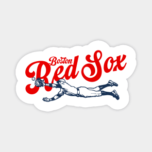 Diving Red Sox Magnet