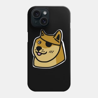 Pirate Doge Phone Case