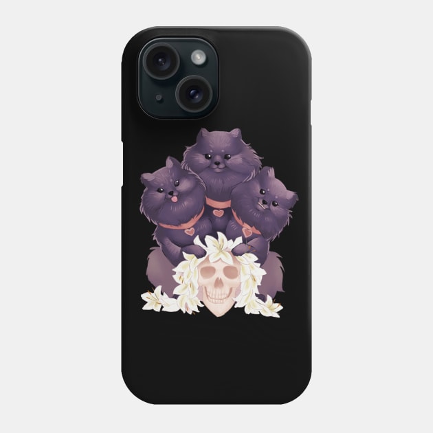 Cutie Cerberus Phone Case by LHolton