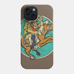 Falstaff Beer Fearless & Fannie Rodeo Rider 1974 Phone Case