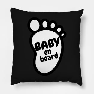 Baby on board Pillow