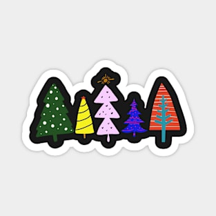 Christmas tree diversity II Magnet