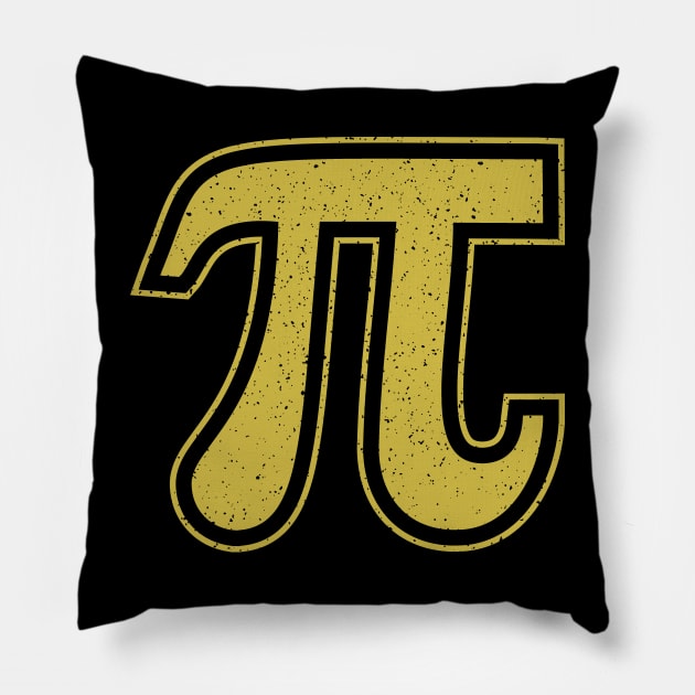 Funny Pi Day Nerd Geek Pie 3.14 Pillow by ChrifBouglas