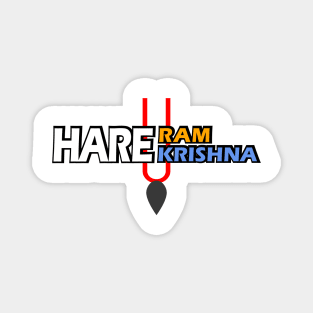 Hare Ram Hare Krishna Magnet