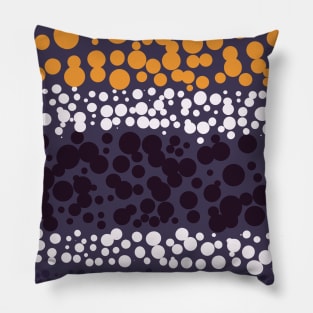 vintage retro dots design  #1 Pillow