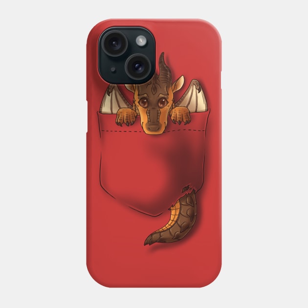 Wings of Fire - Clay Pocket Dragon Phone Case by Biohazardia