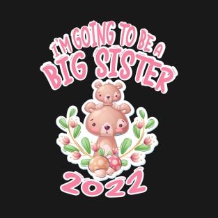 Promoted to Big Sister 2022 T-Shirt