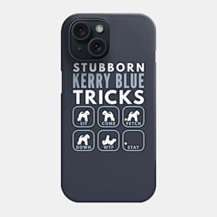 Stubborn Kerry Blue Terrier Tricks - Dog Training Phone Case