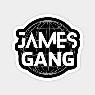 James gang text design Magnet