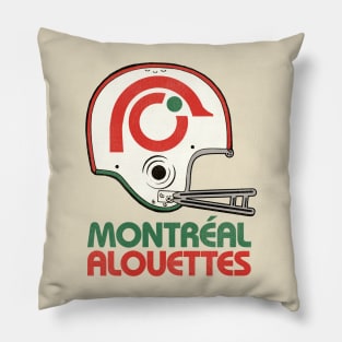 Defunct Montreal Alouettes Football Team Helmet Pillow