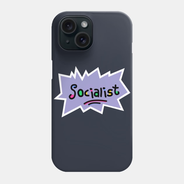 Socialist - Leftist Ideology Phone Case by Football from the Left