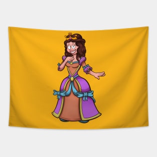 Cartoon Princess Tapestry