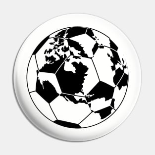 Football Unites the world Pin