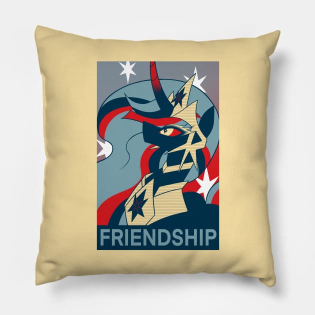 Everlasting Friendship Pillow by Marie Oliver