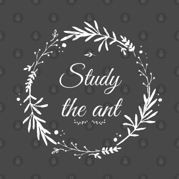 Study the ant by Yoodee Graphics