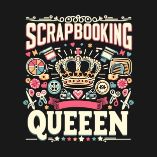 Scrapbooking Queen T-Shirt