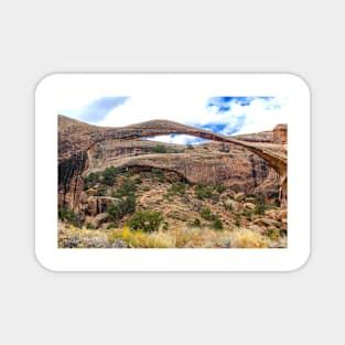 Oh so Delicate, Landscape Arch, Arches National Park, Utah Magnet