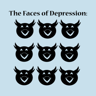 Faces of Depression T-Shirt