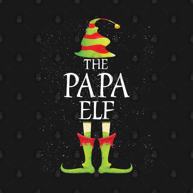 Papa Elf Family Matching Christmas Group Funny Gift by Davishasari