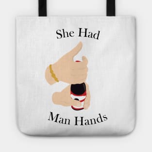 Man Hands Tote