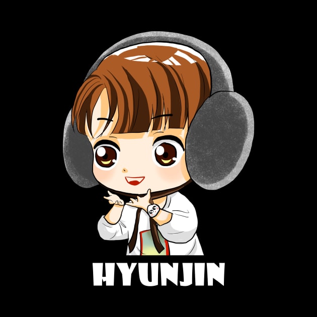 STRAY KIDS HYUNJIN CHIBI by LySaTee