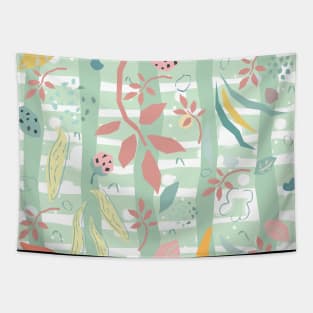 Floral Pattern Tapestry