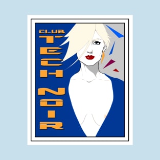 Club Tech Noir poster T-Shirt