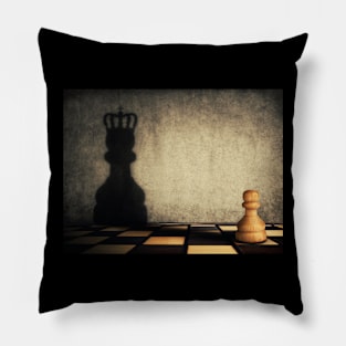 pawn glorification Pillow