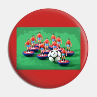 Spain national team retro subbuteo football team Pin