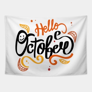 Hello October Tapestry