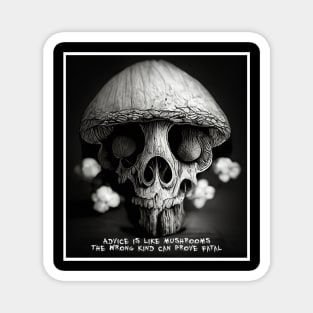 mushroom cranium Magnet