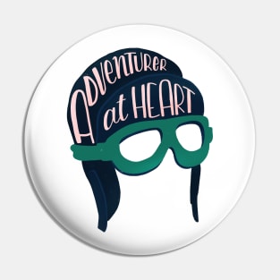 Aventurer at heart Pin