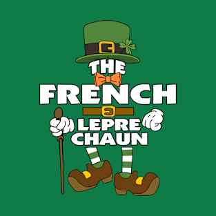 The French Leprechaun St Patrick's Day Celebration Matching Outfits Group Attire T-Shirt