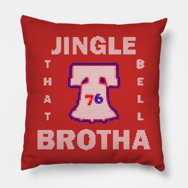 Jingle that Bell Brotha Pillow by OptionaliTEES