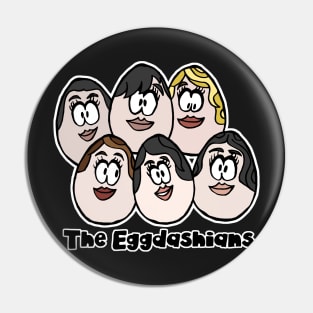 The Eggdashians - Can You Keep Up? Pin