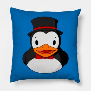 Penguin Rubber Duck Pillow