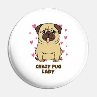 Pug mom - Dog mom Pin