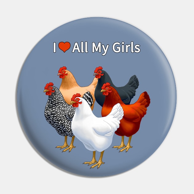 I Heart (Love) All My Girls (Hens) Pin by csforest