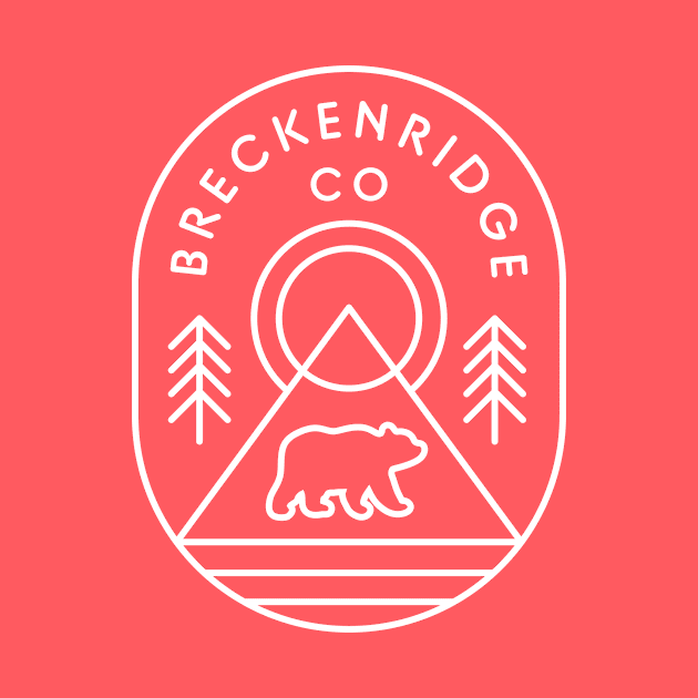 Breckenridge Colorado Bear Mountains Trees Hiking by PodDesignShop